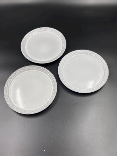 Lot de 3 assiettes à dessert Céramano par Karl Leutner