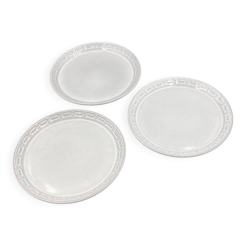 Lot de 3 assiettes à dessert Céramano par Karl Leutner