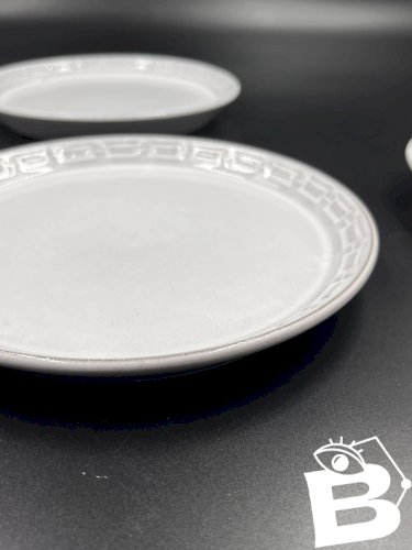 Lot de 3 assiettes à dessert Céramano par Karl Leutner