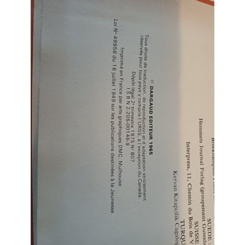 Lot de 3 Astérix des Années 60