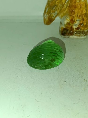 lot de 3 petites sculptures en verre  en bon etat
