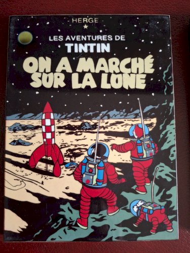 Lot de 3 tableaux peints à la main et laqués Tintin