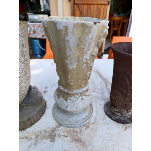 Lot de 3 Vases en Fonte 1900 de Charleville - Mézières