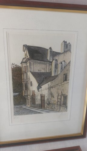Lot de 4 anciens dessins, à identifier