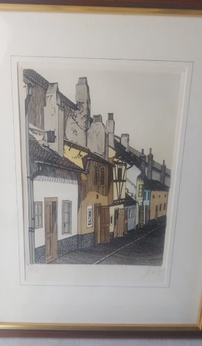 Lot de 4 anciens dessins, à identifier