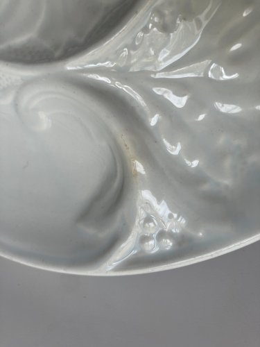 lot de 4 assiettes a artichaut antipasti en faience de Gien