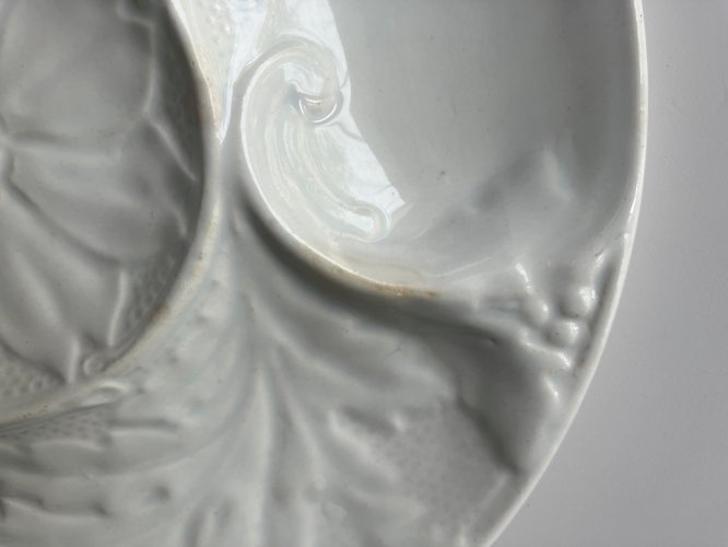 lot de 4 assiettes a artichaut antipasti en faience de Gien