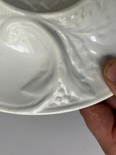 lot de 4 assiettes a artichaut antipasti en faience de Gien
