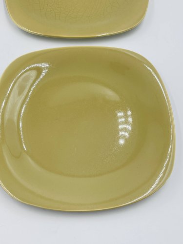 Lot de 4 assiettes Boch La Louvière – Séduction – Années 60