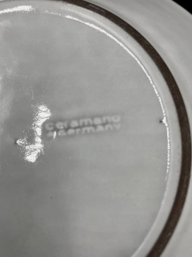 Lot de 4 assiettes creuses Céramano modèle: Epsilon