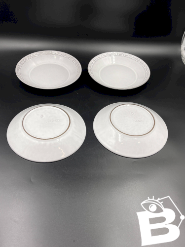 Lot de 4 assiettes creuses Céramano modèle: Epsilon