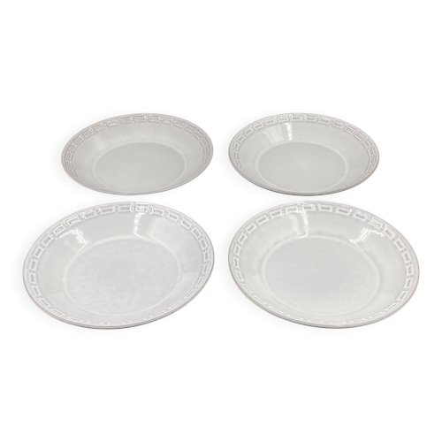 Lot de 4 assiettes creuses Céramano modèle: Epsilon