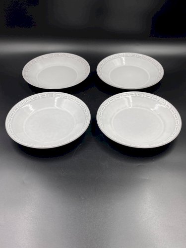 Lot de 4 assiettes creuses Céramano modèle: Epsilon