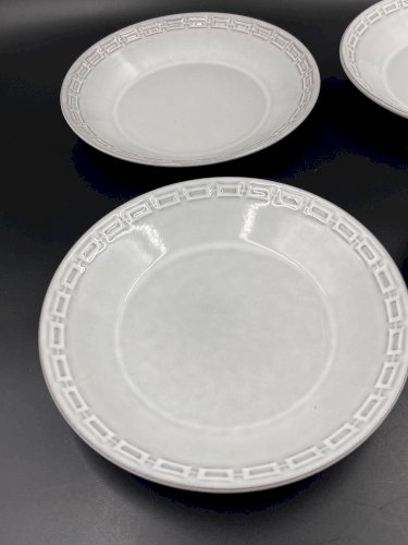 Lot de 4 assiettes creuses Céramano modèle: Epsilon