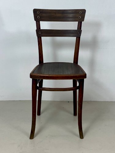 Lot de 4 chaises Thonet en hêtre – Modèle n°651