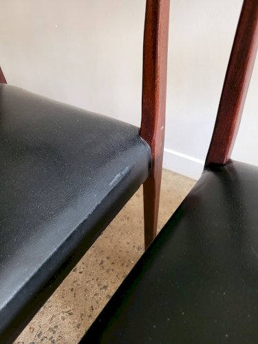 Lot de 4 chaises vintage style Niels Otto Moller