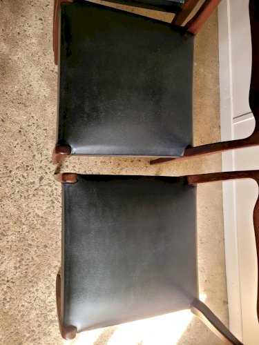 Lot de 4 chaises vintage style Niels Otto Moller
