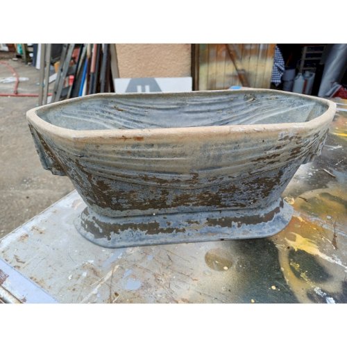 Lot de 4 Jardinières en Fonte 1900 de Charleville - Mézières