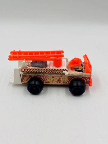 Lot de 4 jouets en bois Fisher-price années 60