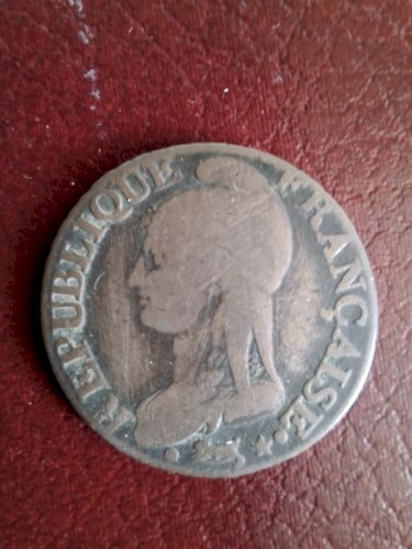 Lot de 4 pièces de 5 centimes An 5, 7 et 8 dont An 7/5 D