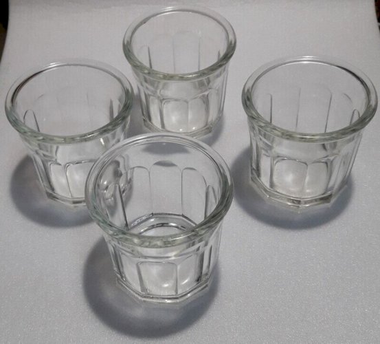 Lot de 4 pots à confiture 375 anciens