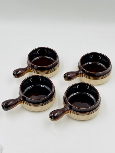 Lot de 4 ramequins Japan