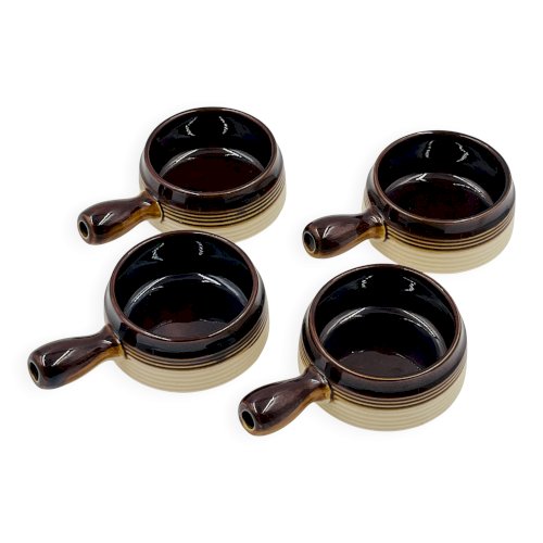 Lot de 4 ramequins Japan