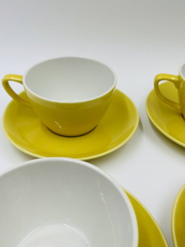 Lot de 4 tasses et sous-tasses Villeroy & Boch