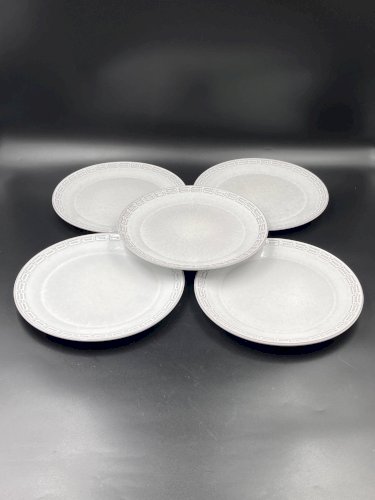 Lot de 5 assiettes plates Ceramano