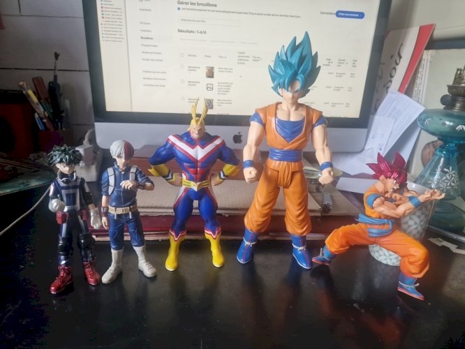 ? lot de 5  Figurines Dragon Ball Z –