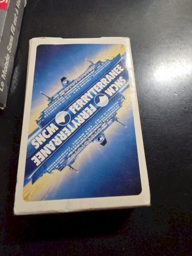 Lot De 5 Jeux De 54 Cartes Publicitaires