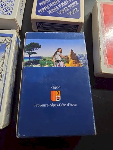 Lot De 5 Jeux De 54 Cartes Publicitaires