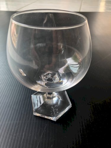 Lot de 5 verres à cognac digestif - Cristalleries Royales de Champagne cristal