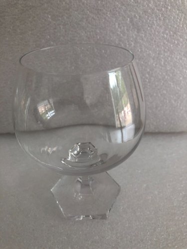 Lot de 5 verres à cognac digestif - Cristalleries Royales de Champagne cristal