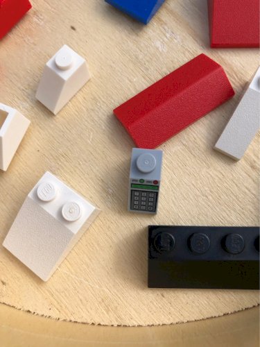 Lot de 50 pièces de Lego en pente