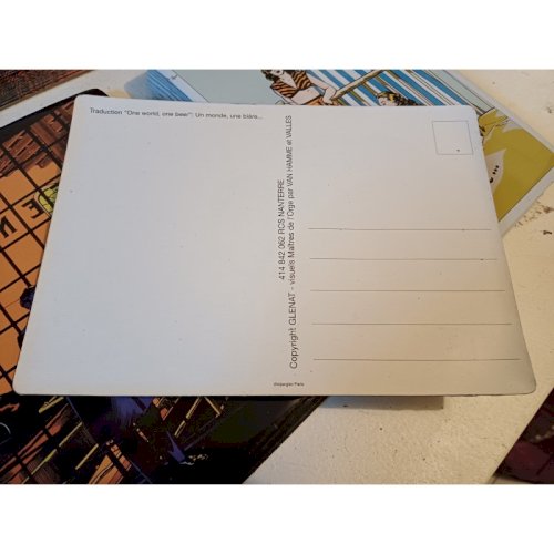 Lot de 56 Plaques Publicitaires en Tole Bière Steenford