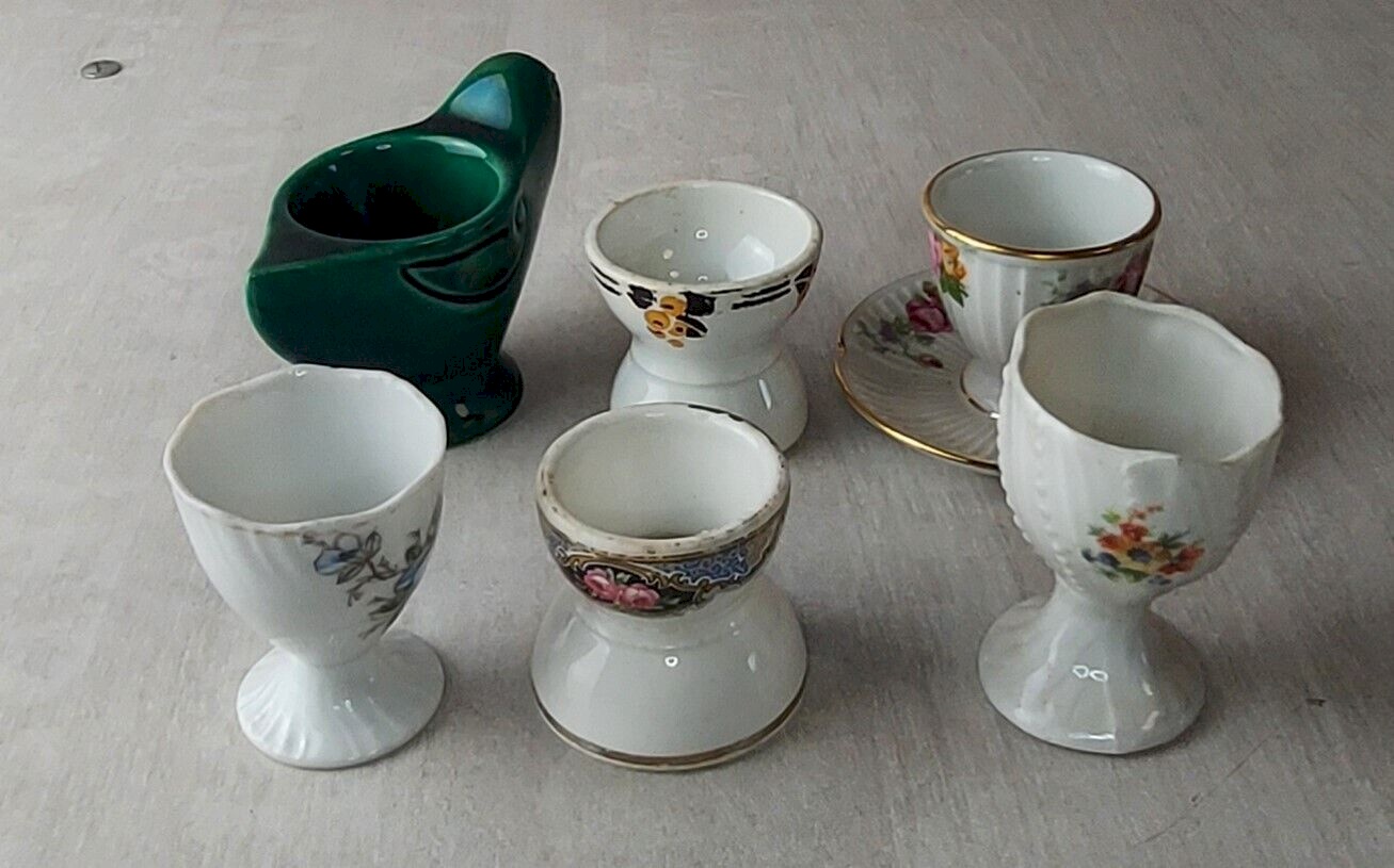 Lot De 6 Coquetiers Diabolo Métal Argenté - Design Vintage Créateur