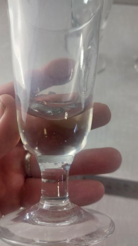 Lot de 6 anciens verres à absinthe ^