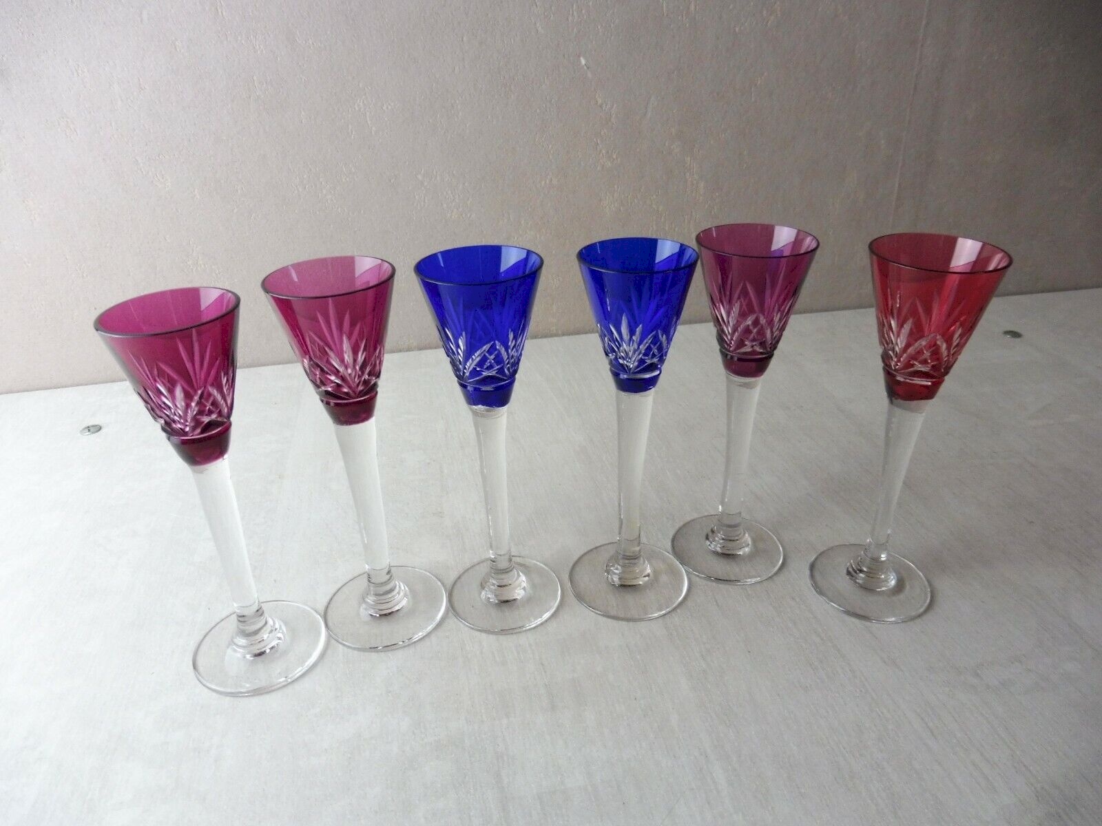 Verre à Liqueur Oklahoma En Bleu Clair Sur 1 Oz En Verre