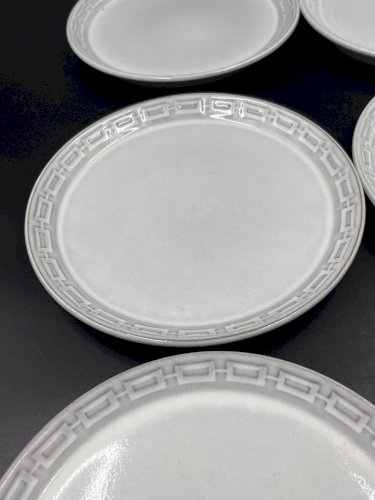 Lot de 6 assiettes à dessert Céramano par Karl Leutner