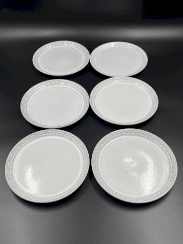Lot de 6 assiettes à dessert Céramano par Karl Leutner