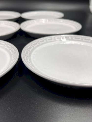 Lot de 6 assiettes à dessert Céramano par Karl Leutner