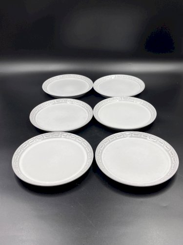 Lot de 6 assiettes à dessert Céramano par Karl Leutner