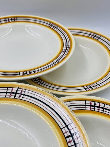 Lot de 6 assiettes creuses BFK