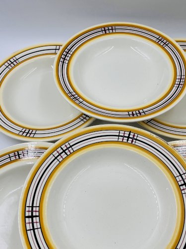 Lot de 6 assiettes creuses BFK