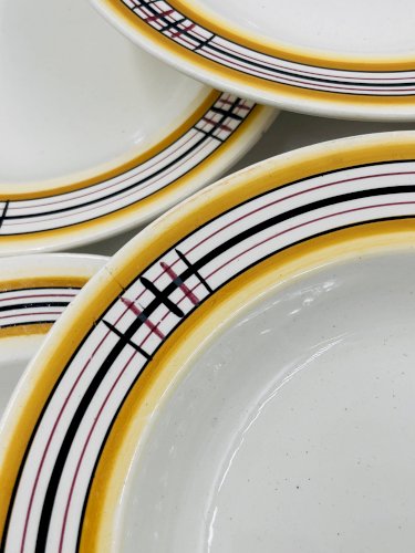 Lot de 6 assiettes creuses BFK