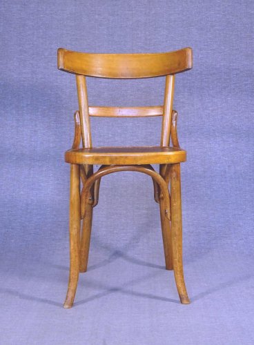 Lot de 6 Chaises bistrot Fischel 1930 état parfait, no Thonet