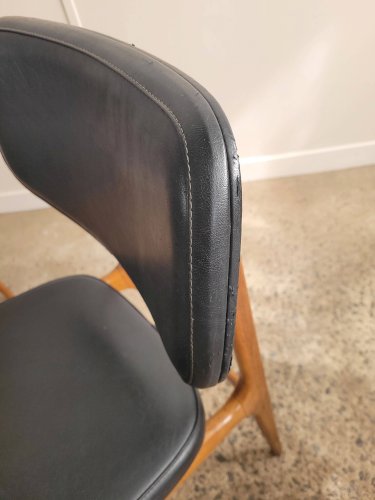 Lot de 6 chaises vintage Stella style scandinave