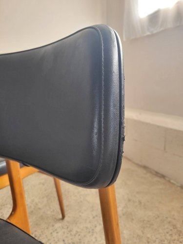 Lot de 6 chaises vintage Stella style scandinave