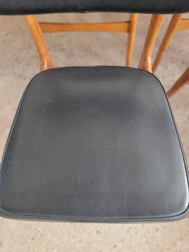 Lot de 6 chaises vintage Stella style scandinave